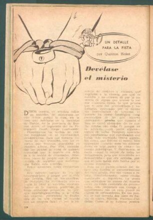 Devélase el misterio : Un detalle para la pista