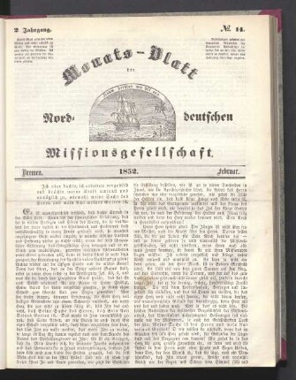 N°. 14. 1852. Februar