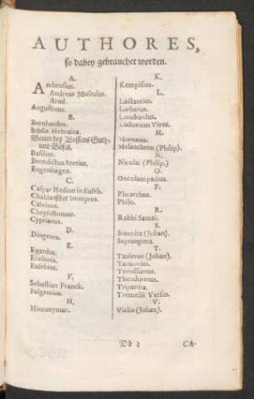 Authores, so dabey gebrauchet worden.