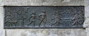 Mächenbrunnen "Hänsel und Gretel" — Relief