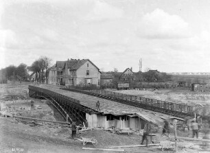 Bau des Mittellandkanals, Strecke Minden-West