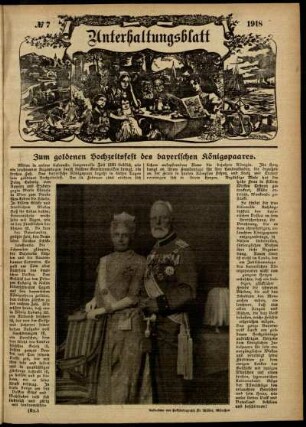 Ausgabe vom Sonntag, den 17. Februar 1918.