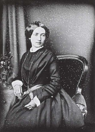 Damenbildnis : H. Krone, 1851