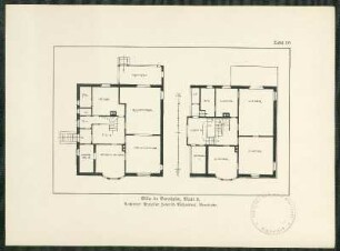Villa in Bensheim, Blatt II