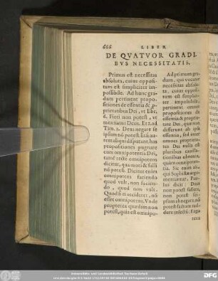 De Quatuor Gradibus Necessitatis.