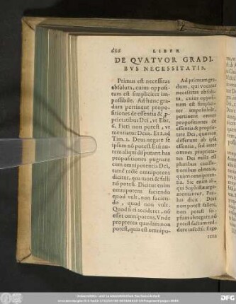 De Quatuor Gradibus Necessitatis.