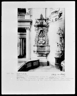 Epitaph des Fürstbischofs Amand von Buseck (gest. 1756)