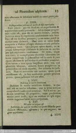 §. XXIV. Iudicium de morbo intuitivum