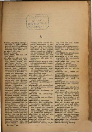 Mittelhochdeutsches Taschenwörterbuch
