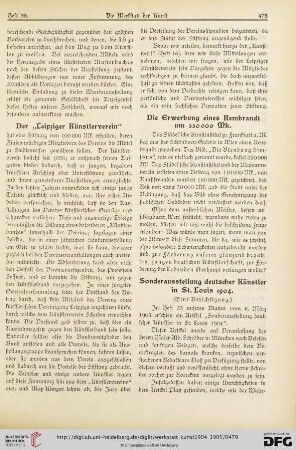 4: Sonderausstellung deutscher Künstler in St. Louis 1904 : (Eine Berichtigung.)