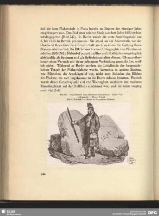 Geschäftskarte eines Steinbruchunternehmers