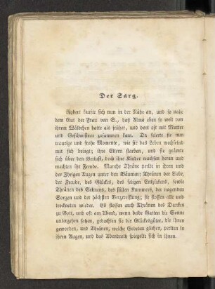 Der Sarg.