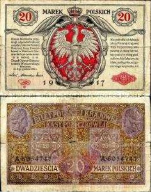 Königreich Polen 20 Marek