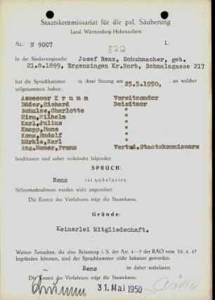 Renz, Josef