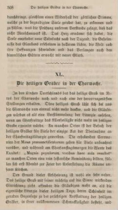 568-583 Die heiligen Gräber in der Charwoche