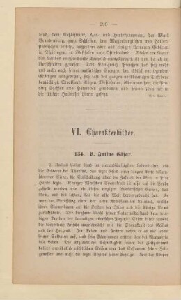 VI. Charakterbilder