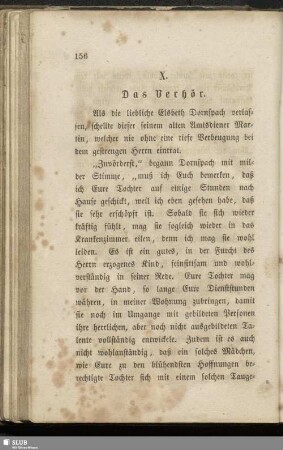 X. Das Verhör