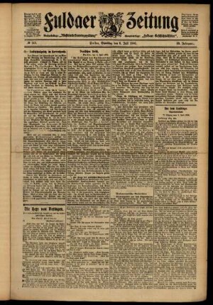 Ausgabe vom Dienstag, den 03. Juli 1906.