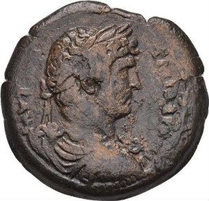 Hadrian (117-138 n. Chr.): Alexandria / Ägypten, 129/130 n. Chr. – Hemidrachme