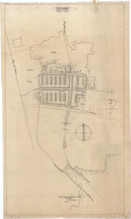 Gsaenger, Gustav; München; Siedlung Angerlohfeld - Lageplan