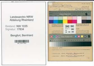 Entnazifizierung Bernhard Bengfort , geb. 16.05.1897 (Steiger)