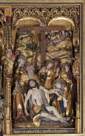 Szenen der Passion Christi bis zur Himmelfahrt — Kreuzabnahme