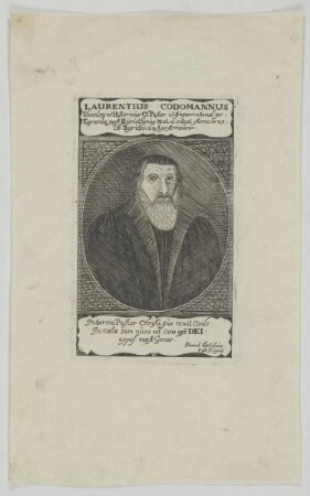 Bildnis des Laurentius Codomannus