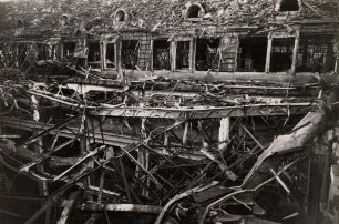 Zerstörungen Zweiter Weltkrieg - Stadtgebiet. Deutsche Waffen- und Munitionsfabrik (DWM) Karlsruhe