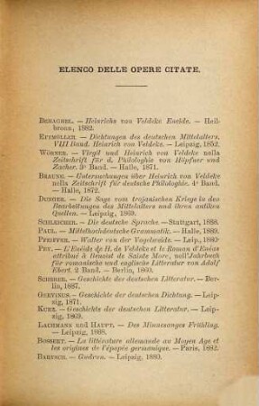 Studi di letteratura tedesca di Augusto Foà