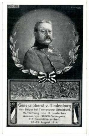 Der Weltkrieg 1914 Nr. 68: Generaloberst von Hindenburg ...