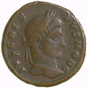 Münze, Follis, 320 - 321