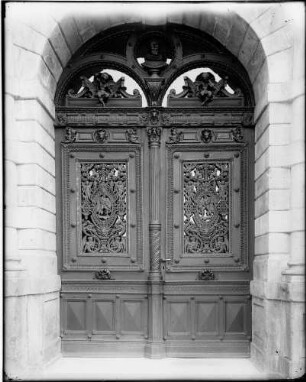 Baden-Baden Neues Schloss - Hauptbau Hauptportal