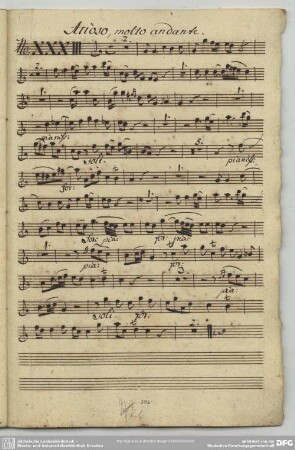 33. Anonymus, Arioso, C-Dur