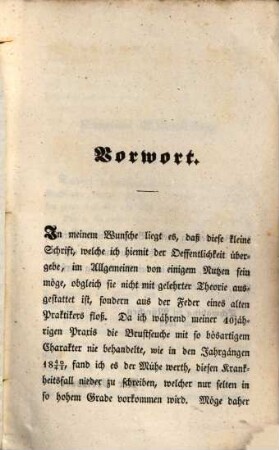 Abhandlung über Brustseuche (Influenza) : Entstehung-Kennzeichen und Heilart dieser Krankheit ... nach Beobachtungen an 1626 erkrankten Pferden