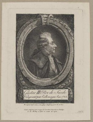 Bildnis des Gustav III.