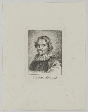 Bildnis des Carolus Fontana