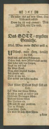 2. Was GOTT-ergebene Gemüthe