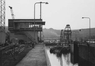Reparatur Schleuse Palzem/Mosel