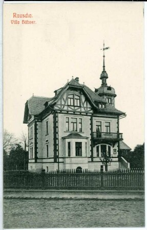 Rauscha. Villa Hübner