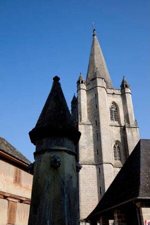 Frankreich. Limousin. Correze. Donzenac. Marktplatz
