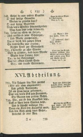 XVI. Abtheilung.
