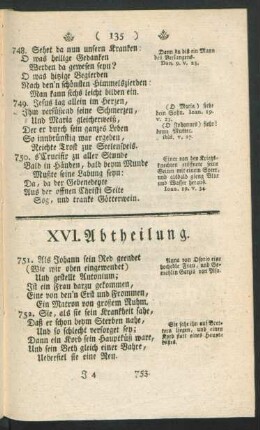 XVI. Abtheilung.