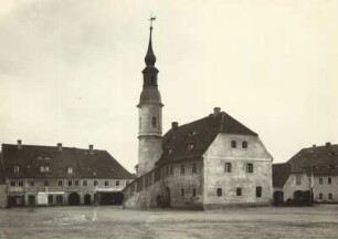 Weißenberg, Rathaus, Ansicht von Südosten