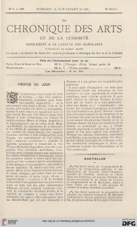 Nr. 5 (30 Janvier)
