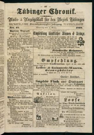 187-206, 1. März (Nr. 43) - 7. März (Nr. 47)