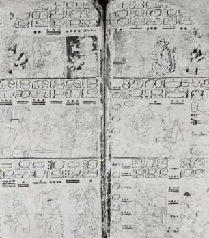 Codexteil Ar, fol. 7 und 8, Ritual- und Weissagungskalender