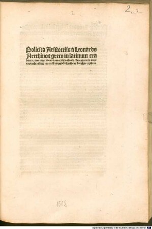 Politica Aristotelis