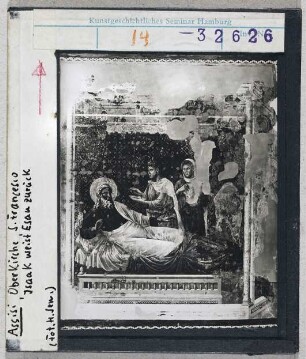 Assisi, San Francesco: Oberkirche, Langhaus, Isaak weist Esau zurück