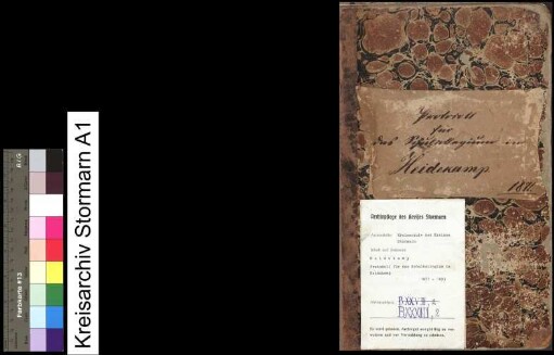 Protokollbuch für das Schulkollegium