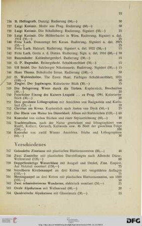 Verschiedenes (Nr. 757-820)